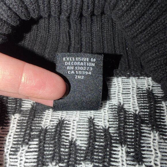 Wrangler Retro Aztec Black White Geometric Open Front Cardigan Woman’s Small - Picture 3 of 7